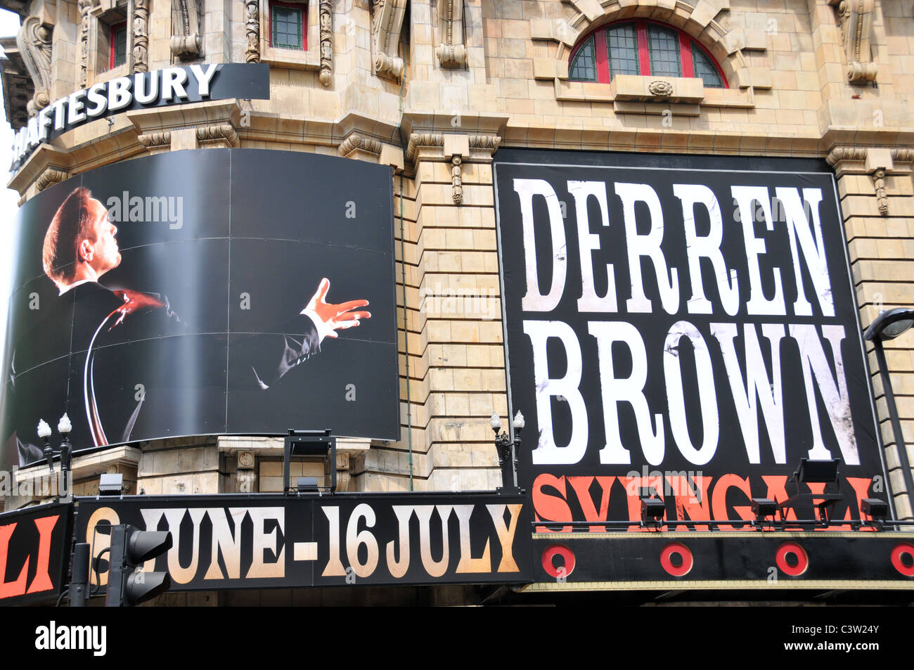 Derren Brown Svengali Shaftsbury Theatre London Giugno 2011 Foto Stock