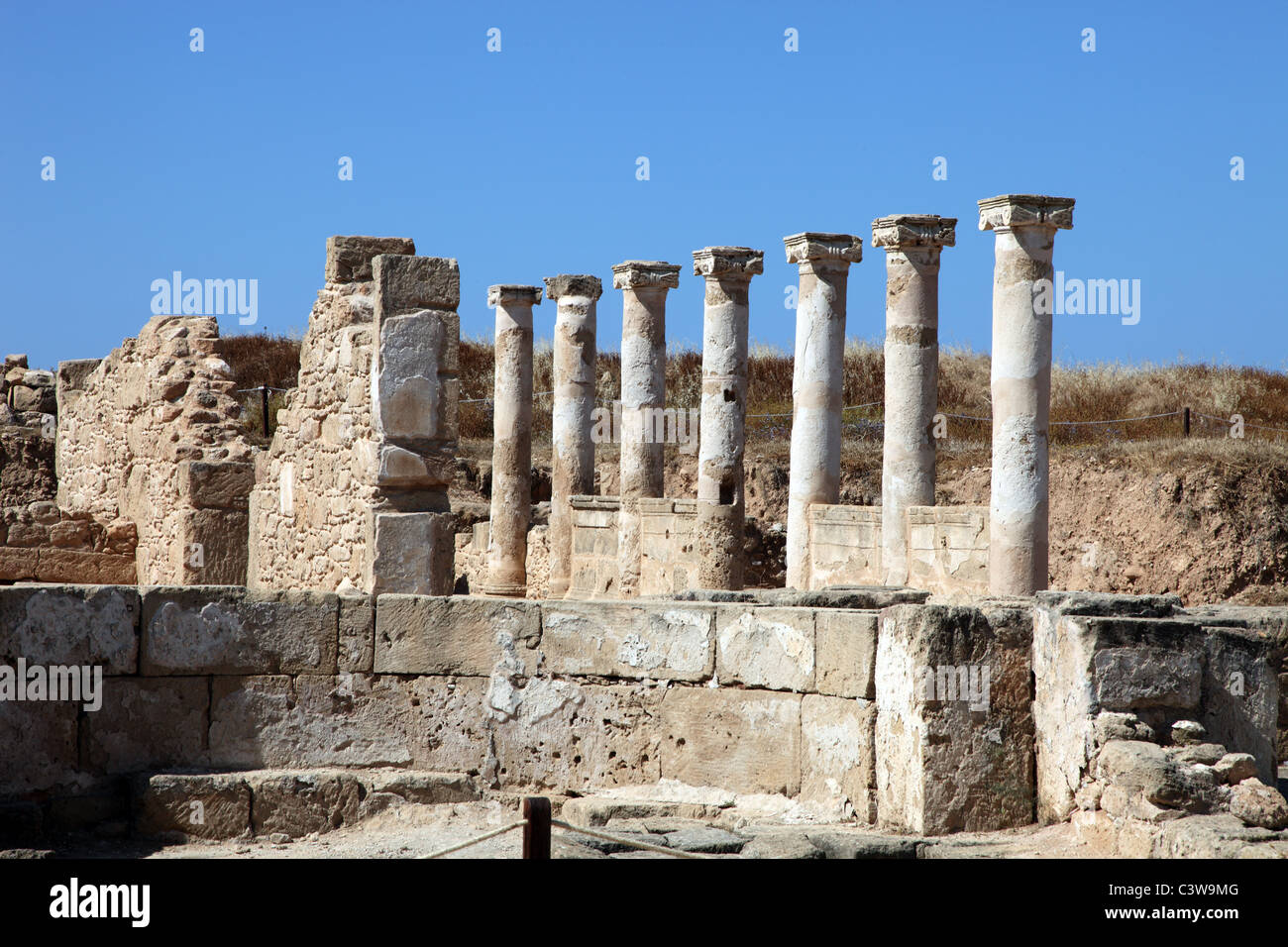 Casa di Teseo, rovina romana circa 2 ANNUNCIO Foto Stock