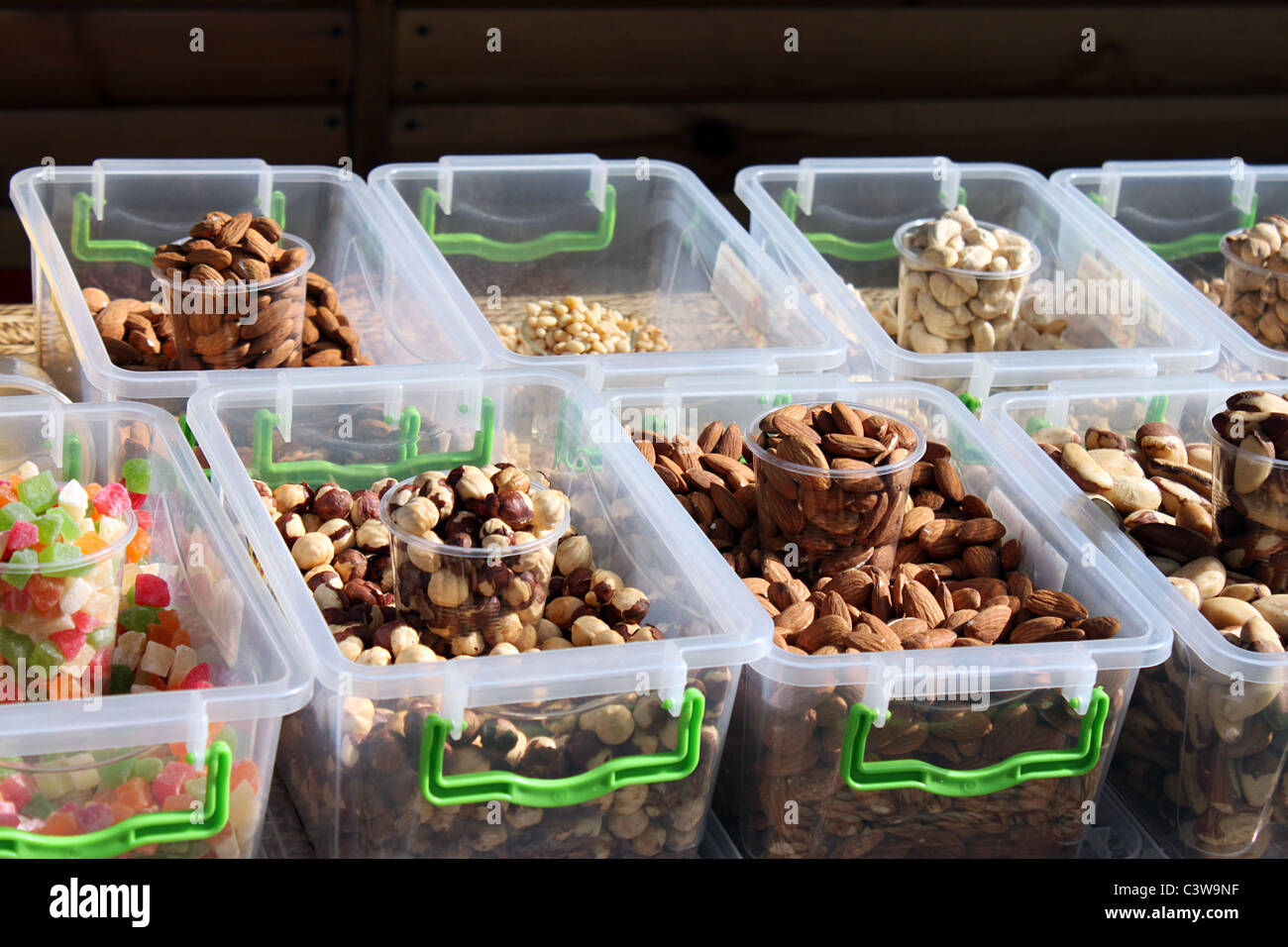 Mercato orientale: NUTS Foto Stock