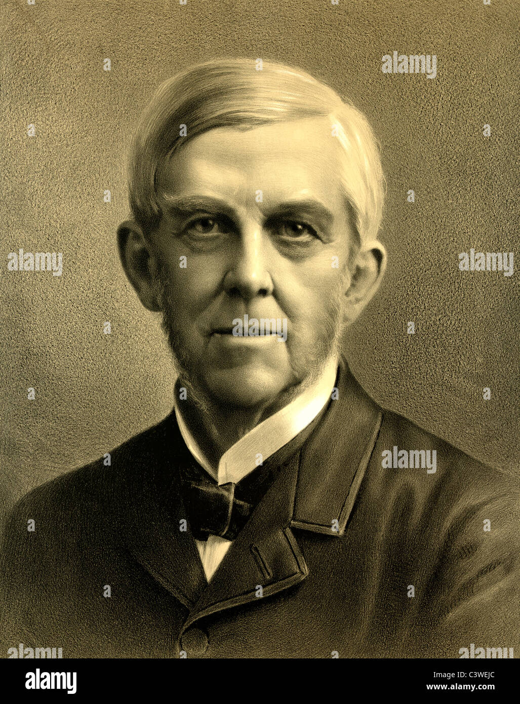 Oliver Wendell Holmes, Suor - medico americano, professore docente e autore, circa 1889 Foto Stock