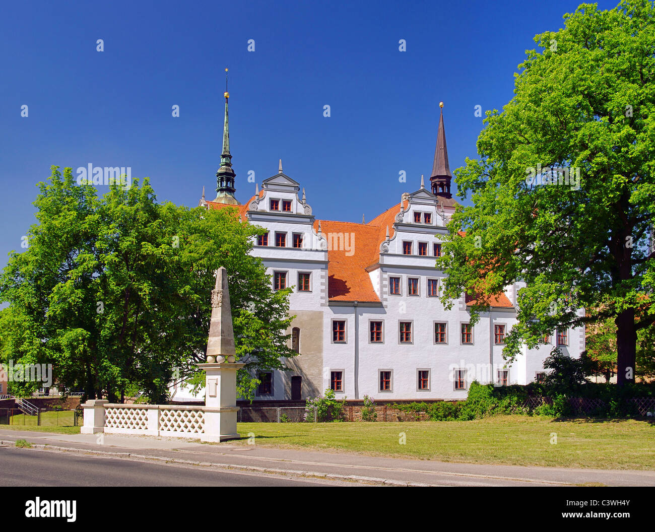 Doberlug Schloss - Palazzo Doberlug 01 Foto Stock