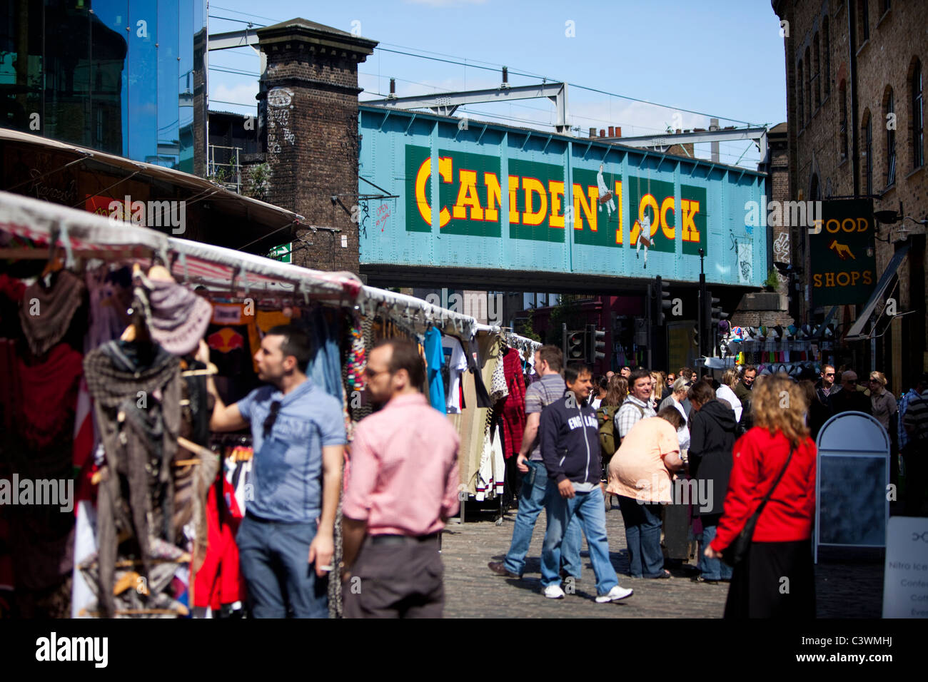 Camden Lock Market, Londra, Inghilterra, Regno Unito. Foto Stock