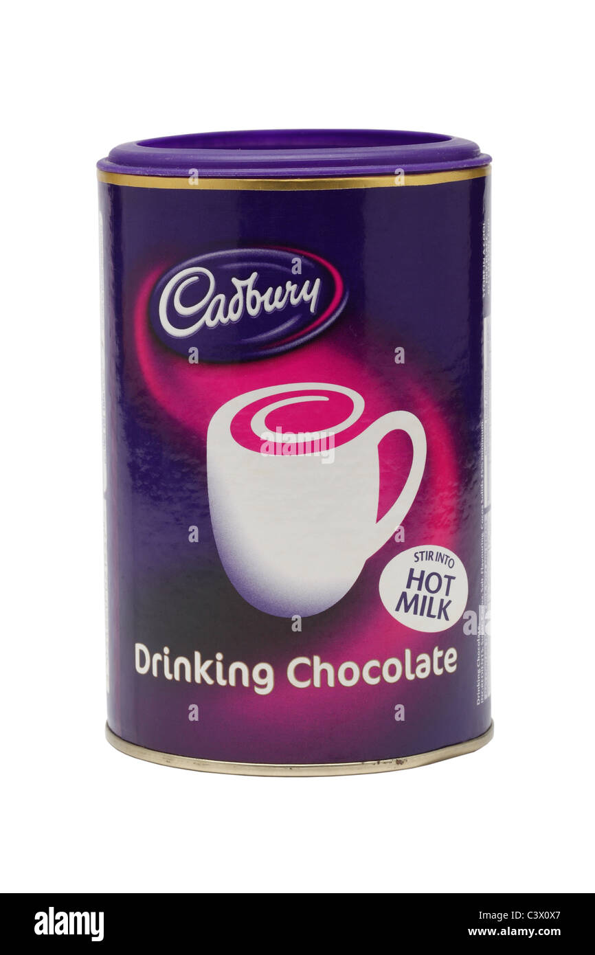 Cadbury cioccolata calda Foto Stock