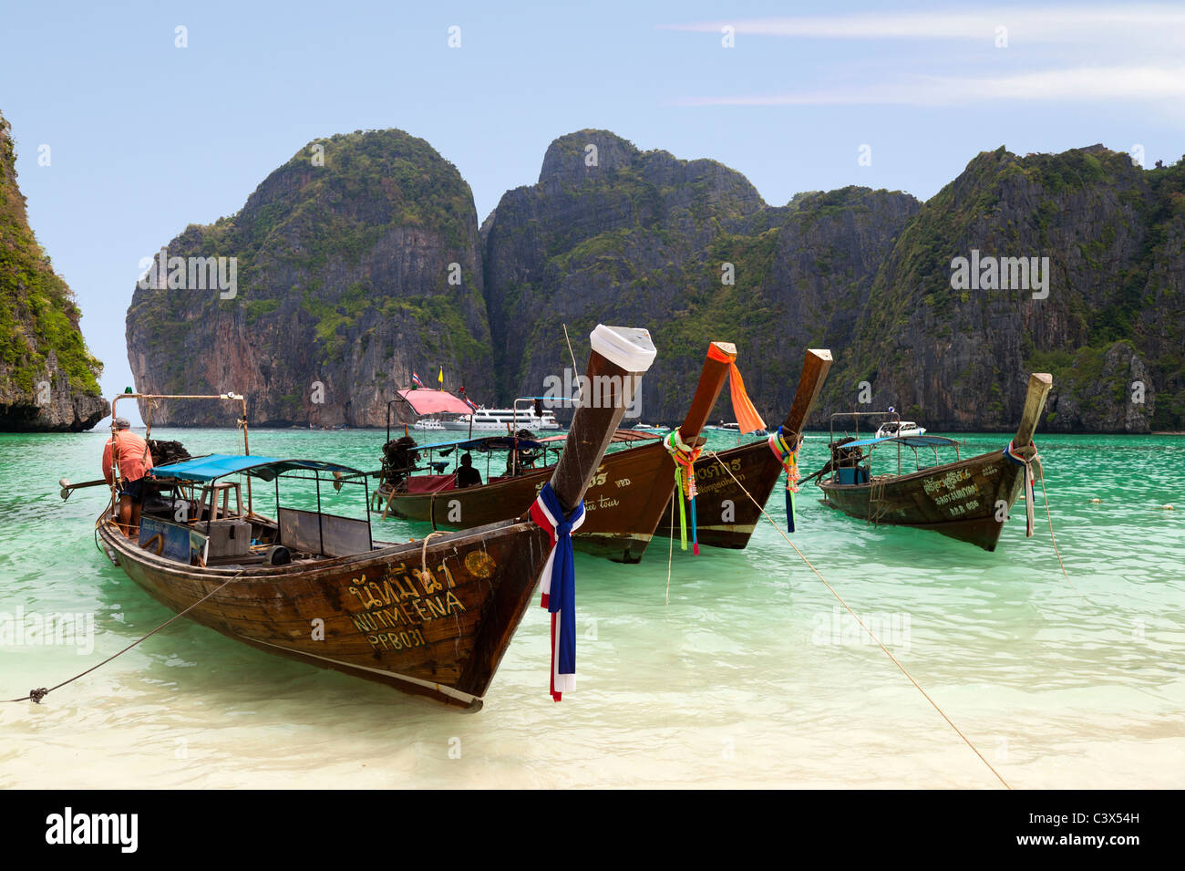 Isola di Phi Phi, Phuket Thailandia 6 Foto Stock