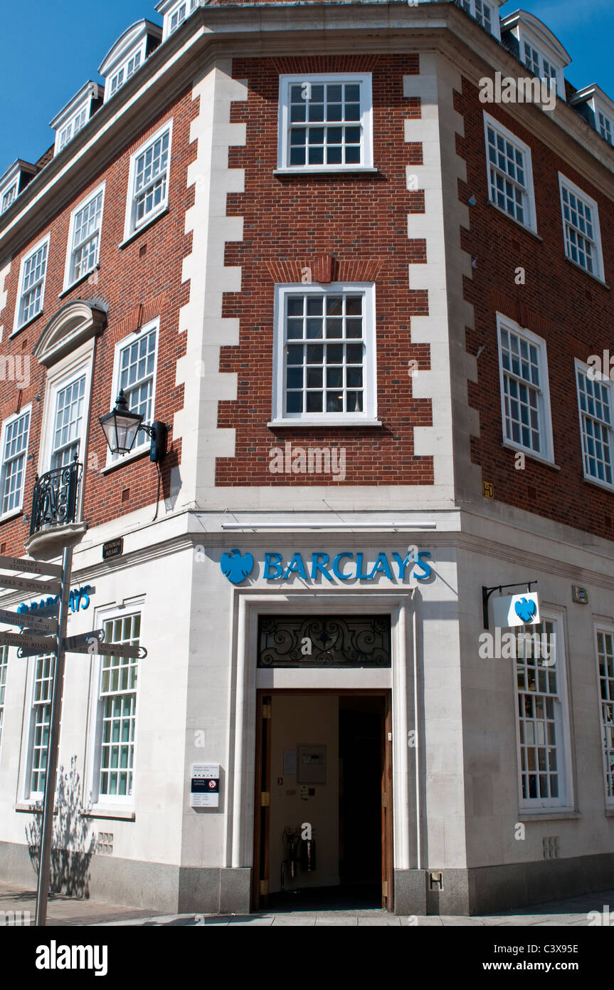 Barclays Bank, Kingston upon Thames, Surrey, Regno Unito Foto Stock