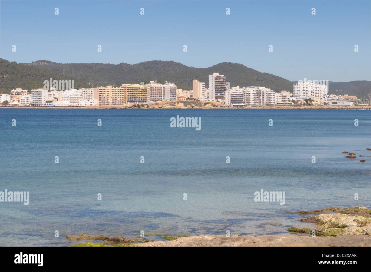 Europa spagna Ibiza San Antonio Foto Stock