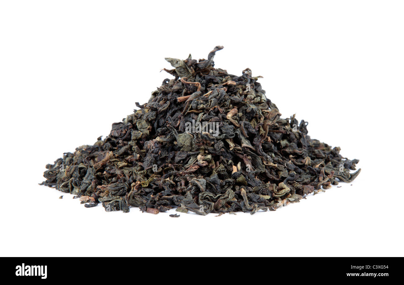 Tè Oolong Camellia sinensis tagliare Foto Stock