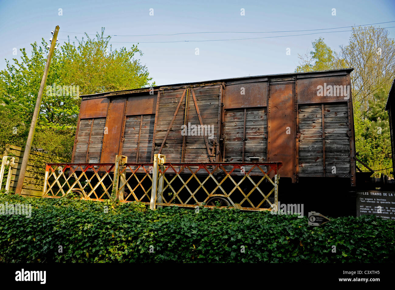 Il Eperlecques blockhaus,treni della vergogna,Pas de Calais,Nord-Pas-de-Calais,Francia, WW II,base del V2 fabbrica d'armi ;museum Foto Stock