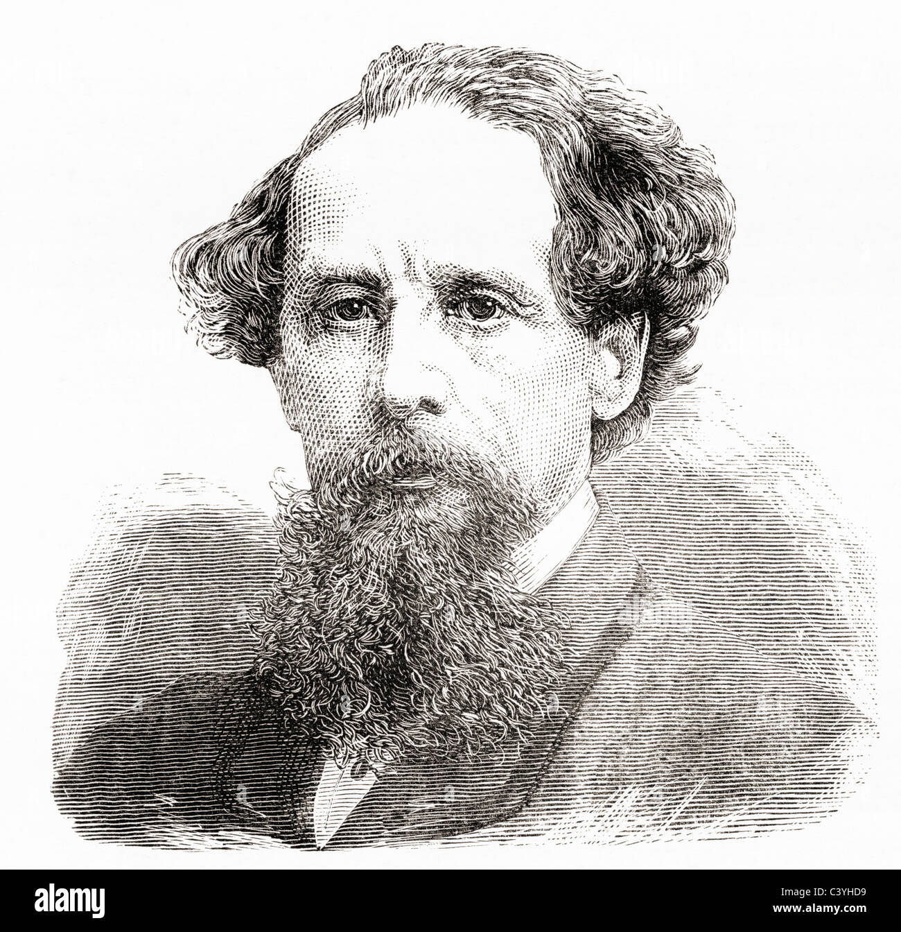 Charles John Huffam Dickens, 1812 a 1870. Romanziere inglese. Foto Stock