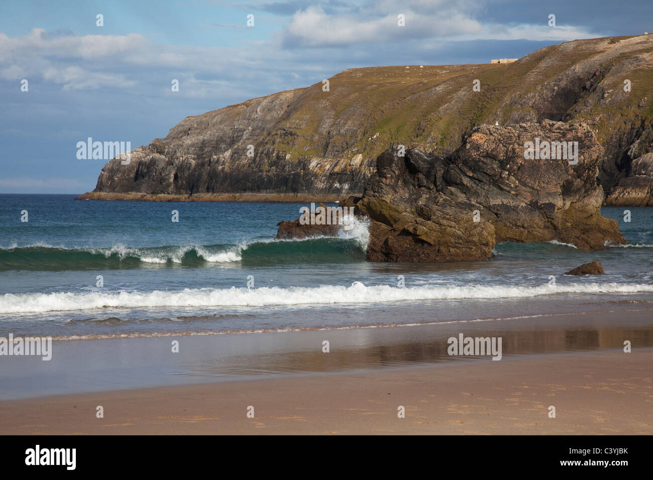 Capezzagna a Durness sulla costa nord della Scozia Foto Stock