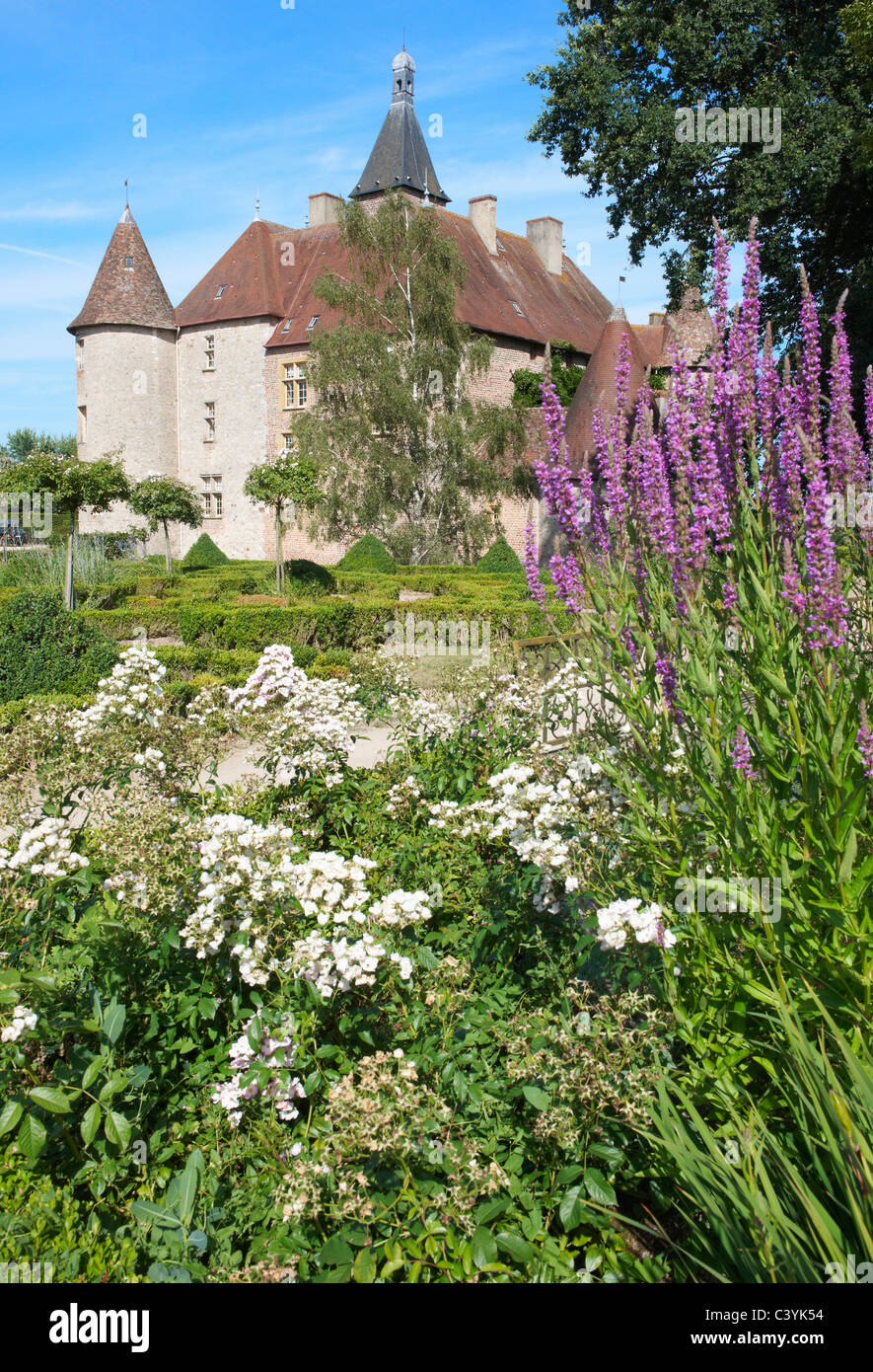 Castello di Beauvoir, Francia Foto Stock