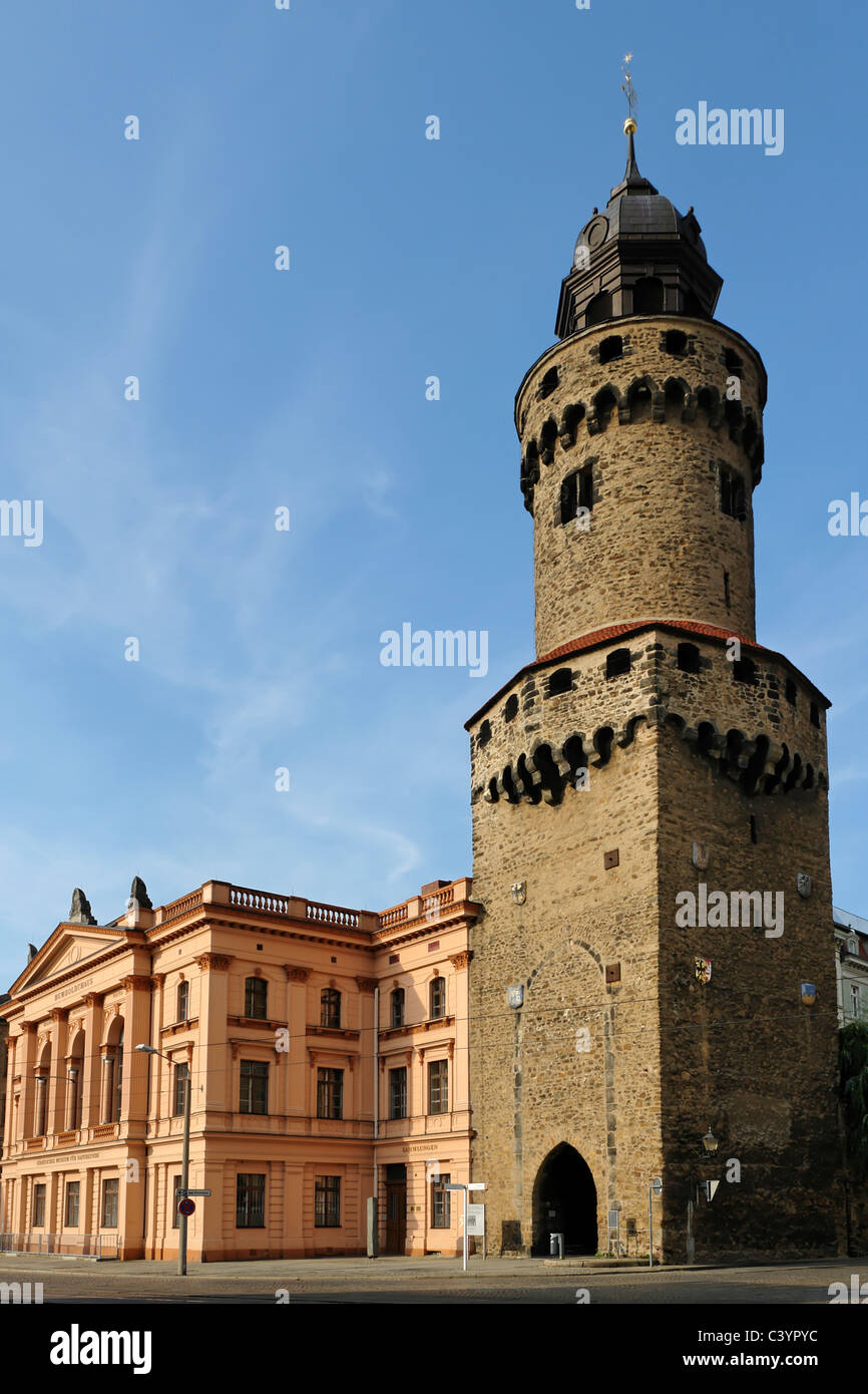 Germania, Europa, Sassonia, Gorlitz, statale, nazionale, il museo di storia naturale, ricco uomo's Wild boar tower, rook, luogo, spazio, xvii Foto Stock