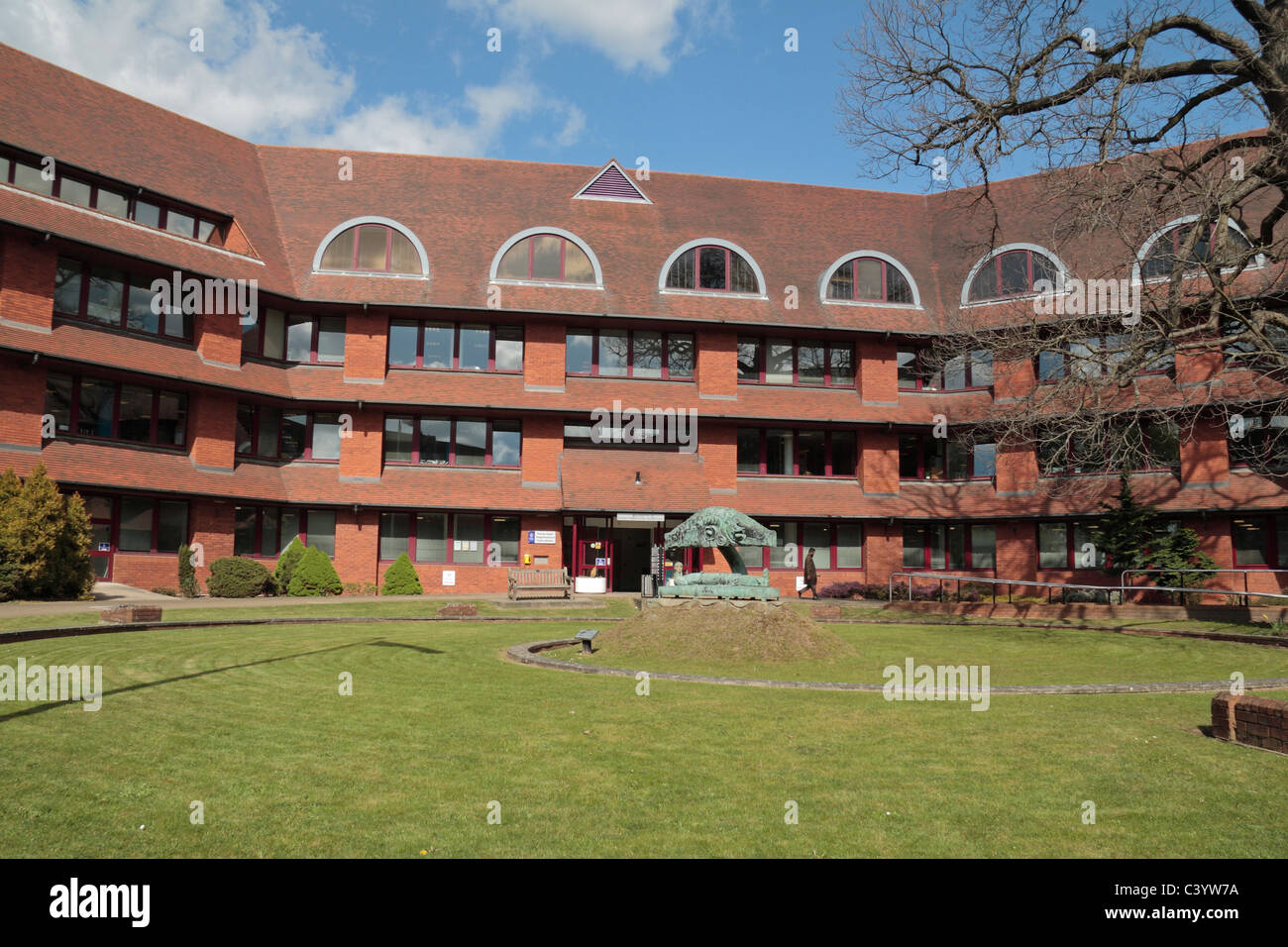 Surrey Heath Borough uffici del Consiglio a Camberley, Surrey, Regno Unito. Foto Stock