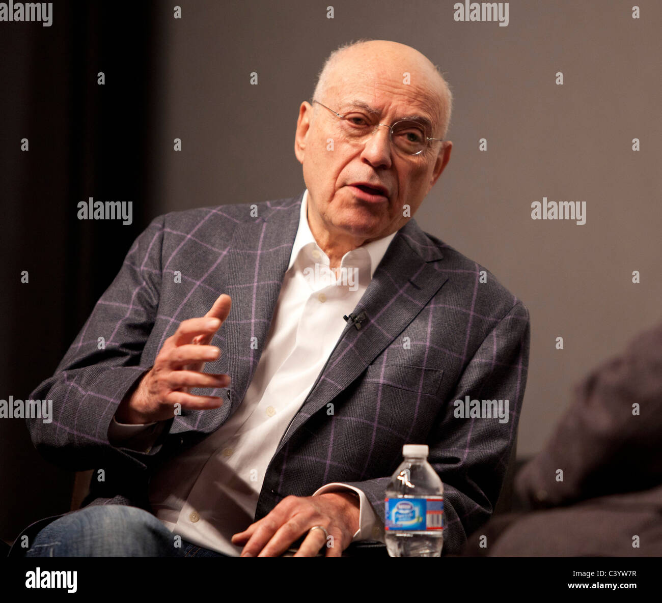 Alan Arkin promuovendo il suo libro "improvvisato Vita' Foto Stock