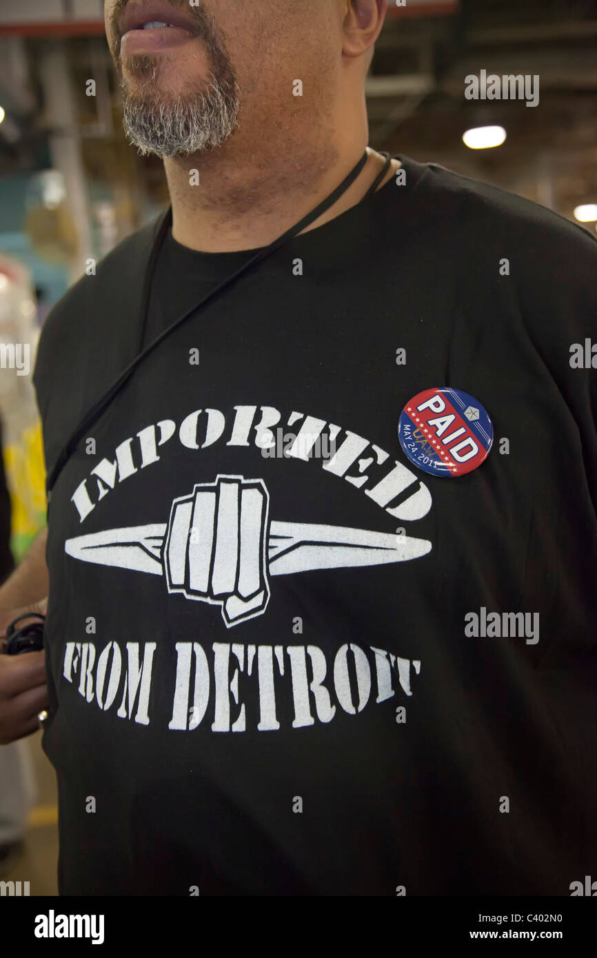 Chrysler celebra il rimborso dei prestiti governativi Foto Stock