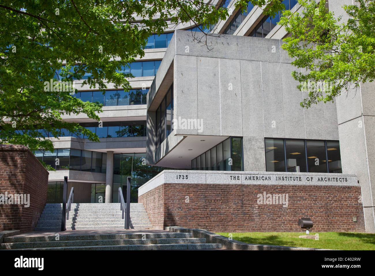 L'American Institute of Architects, Washington DC Foto Stock