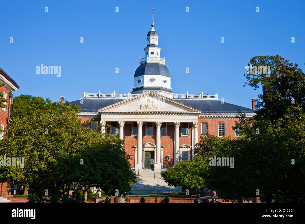 Membro House Square, Annapolis, Maryland, Stati Uniti d'America Foto Stock