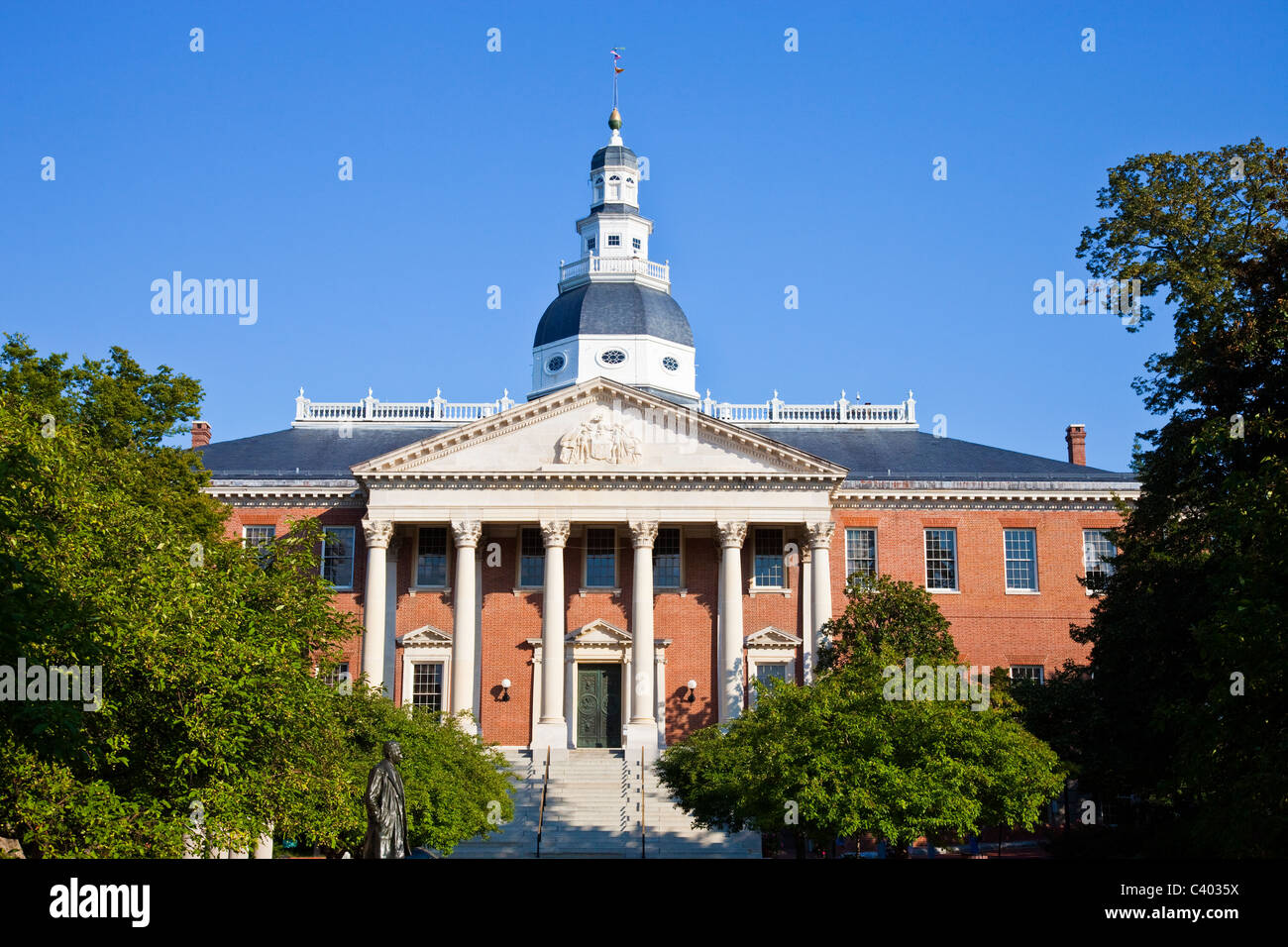 Membro House Square, Annapolis, Maryland, Stati Uniti d'America Foto Stock