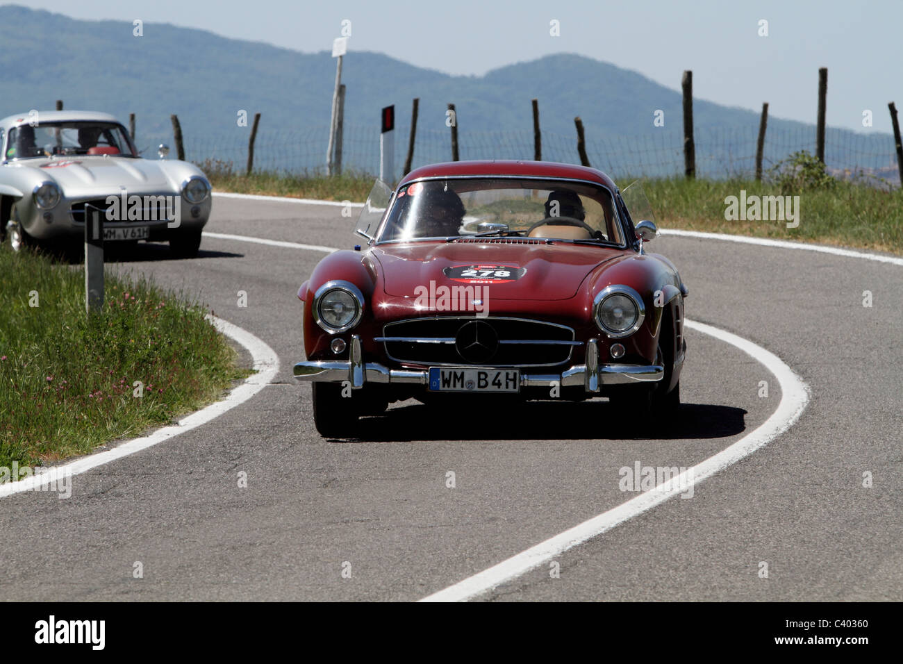 Mille Miglia 2011 Mercedes Foto Stock