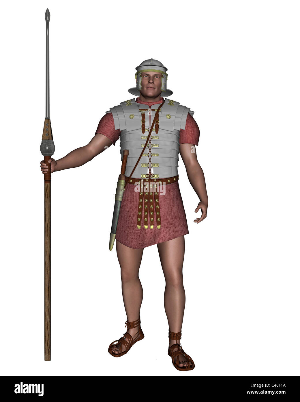 Imperial legionario romano Soldier - 1 Foto Stock