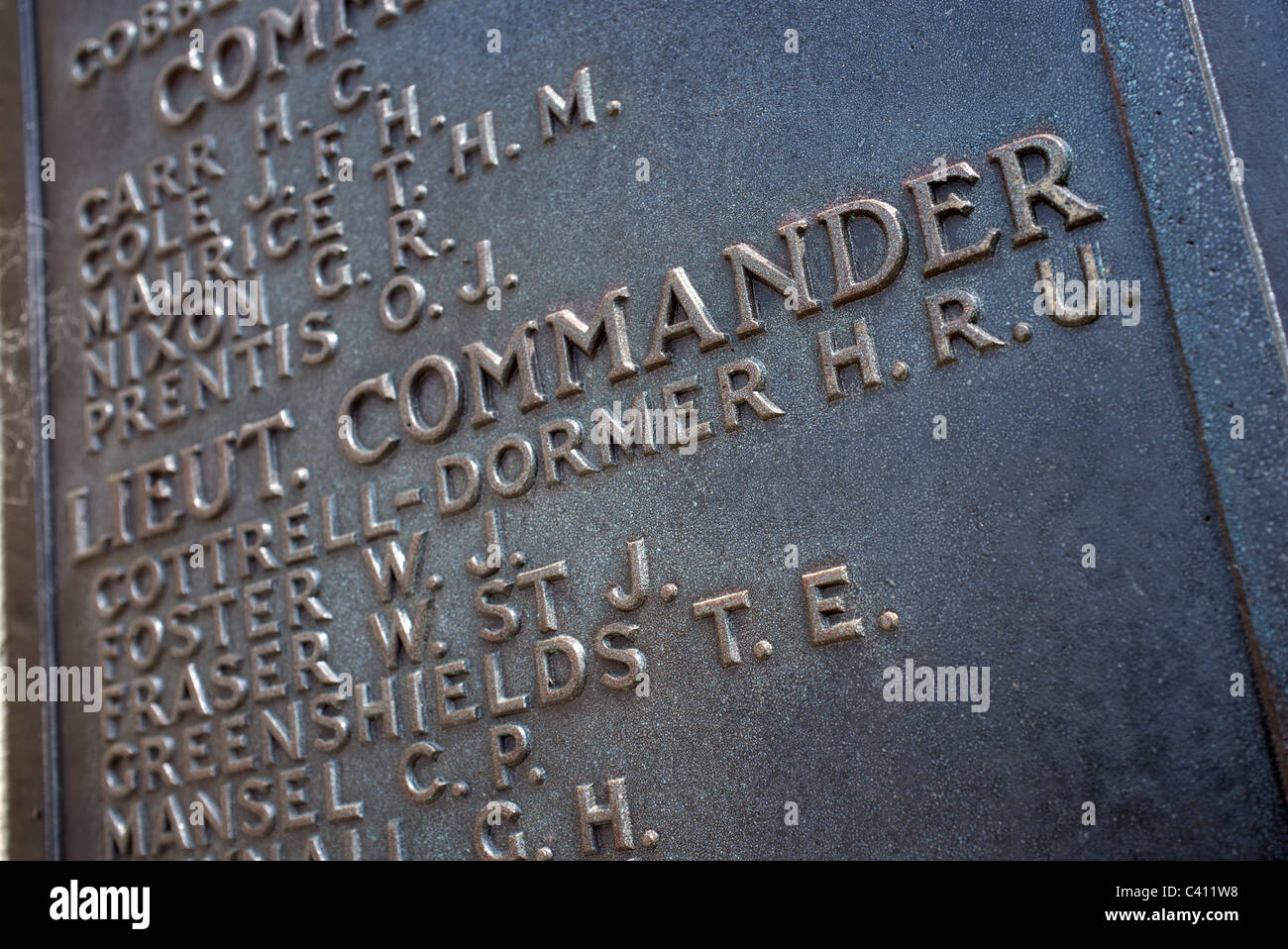 Southsea War Memorial close up Foto Stock