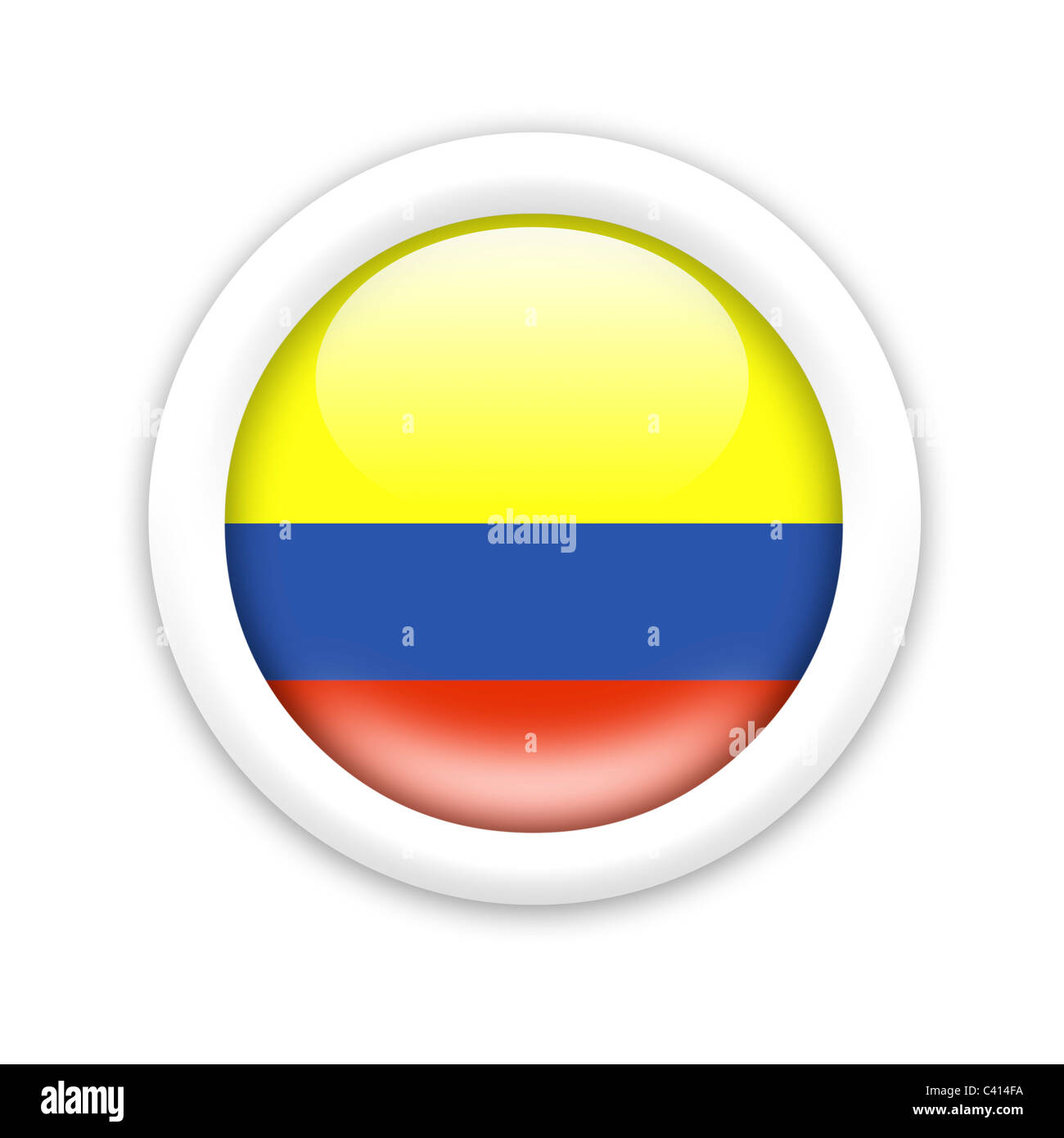 bandiera dell'ecuador Foto Stock