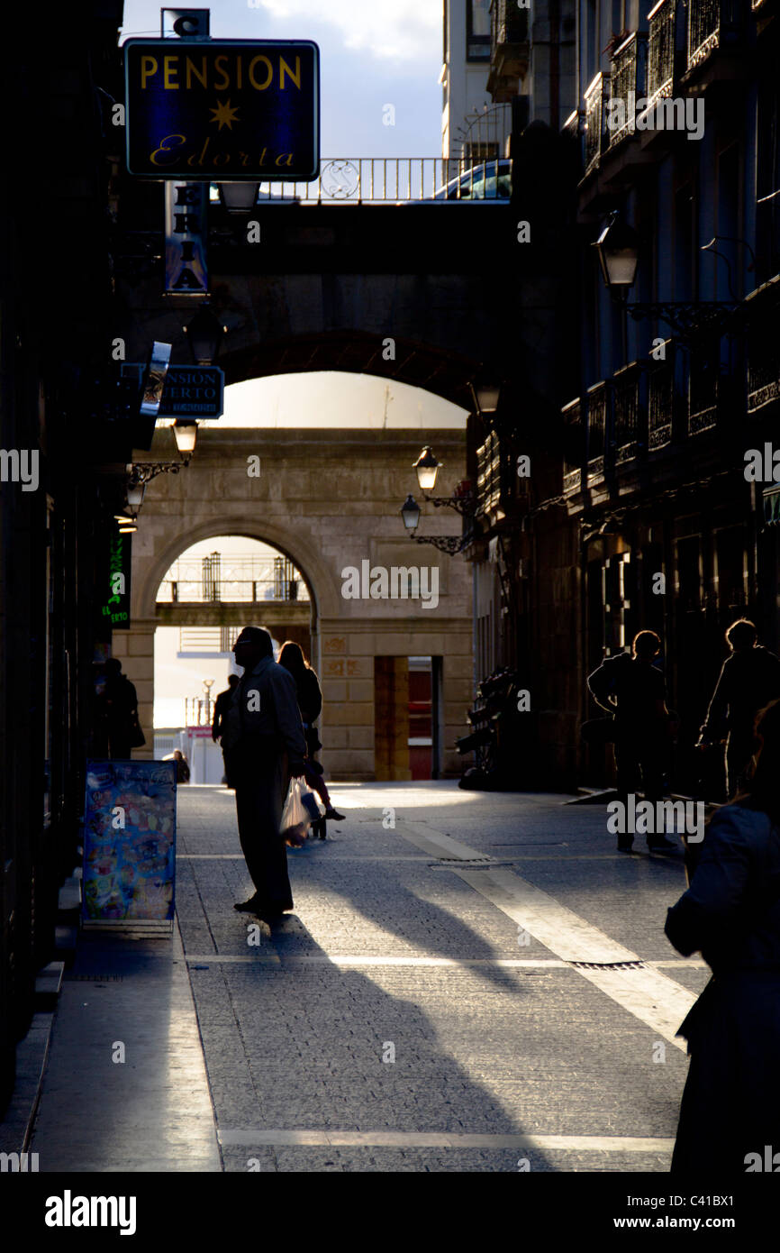Parte vecchia di San Sebastian Foto Stock