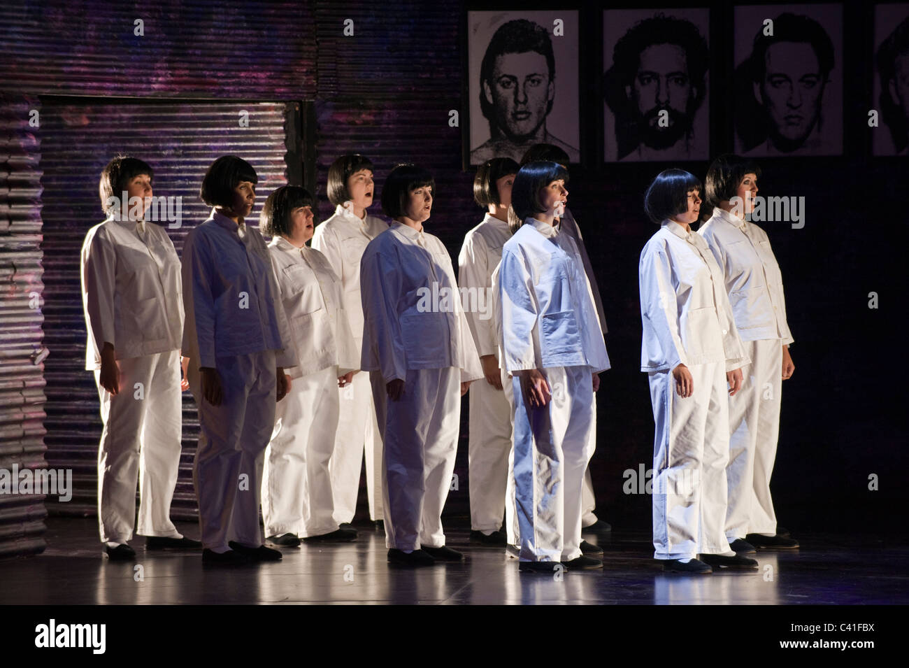 Turandot di Puccini - Welsh National Opera estate 2011 produzione Foto Stock