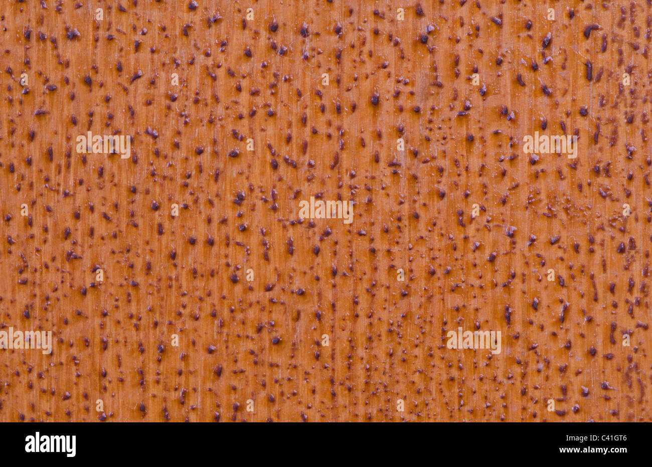 Closeup di vecchia tecnica di vernice su mobili antichi a volte chiamato bordatura. Foto Stock