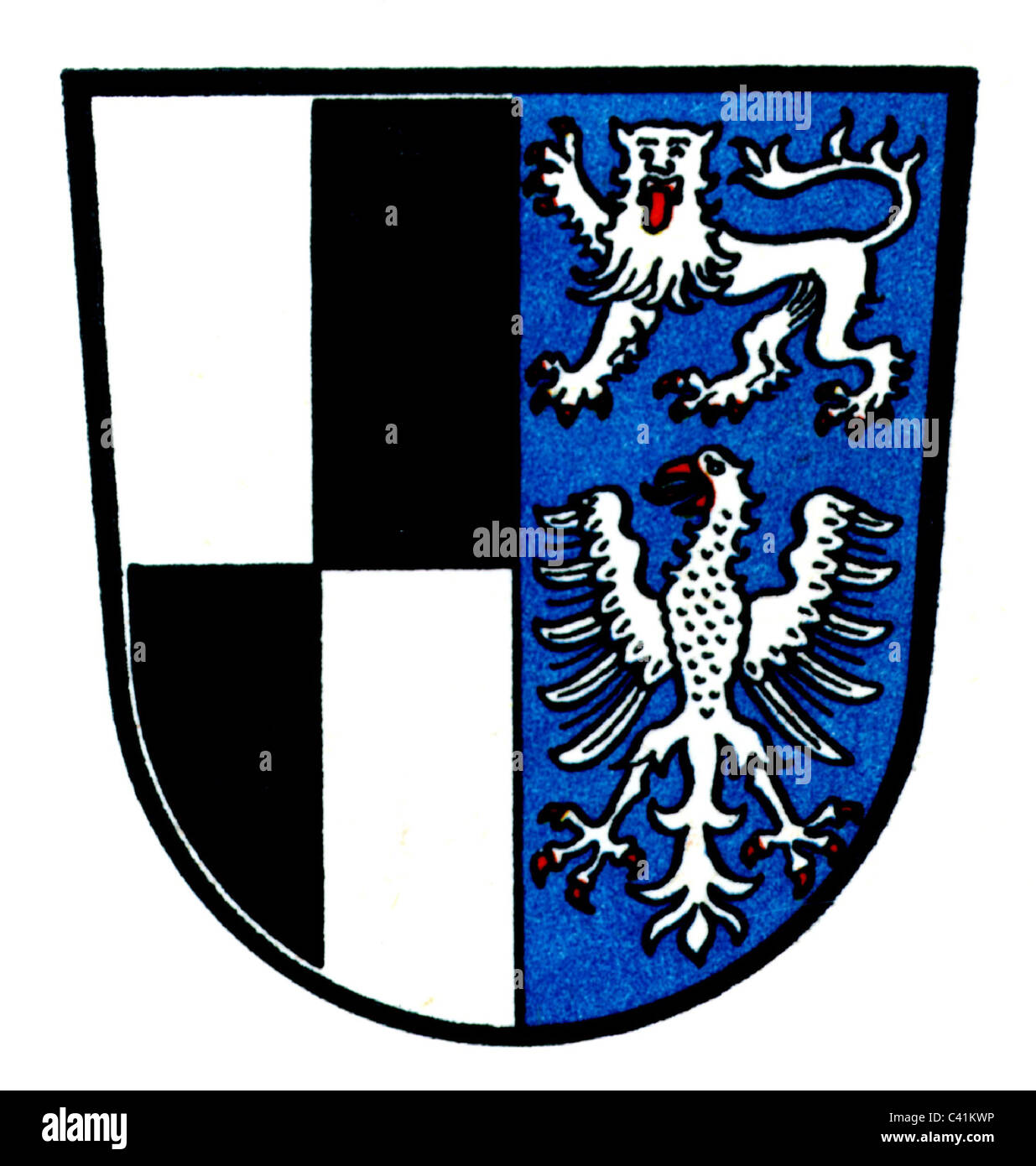 Stemma / emblemi, Kulmbach, armi da città, Baviera, Germania, diritti aggiuntivi-clearences-non disponibile Foto Stock