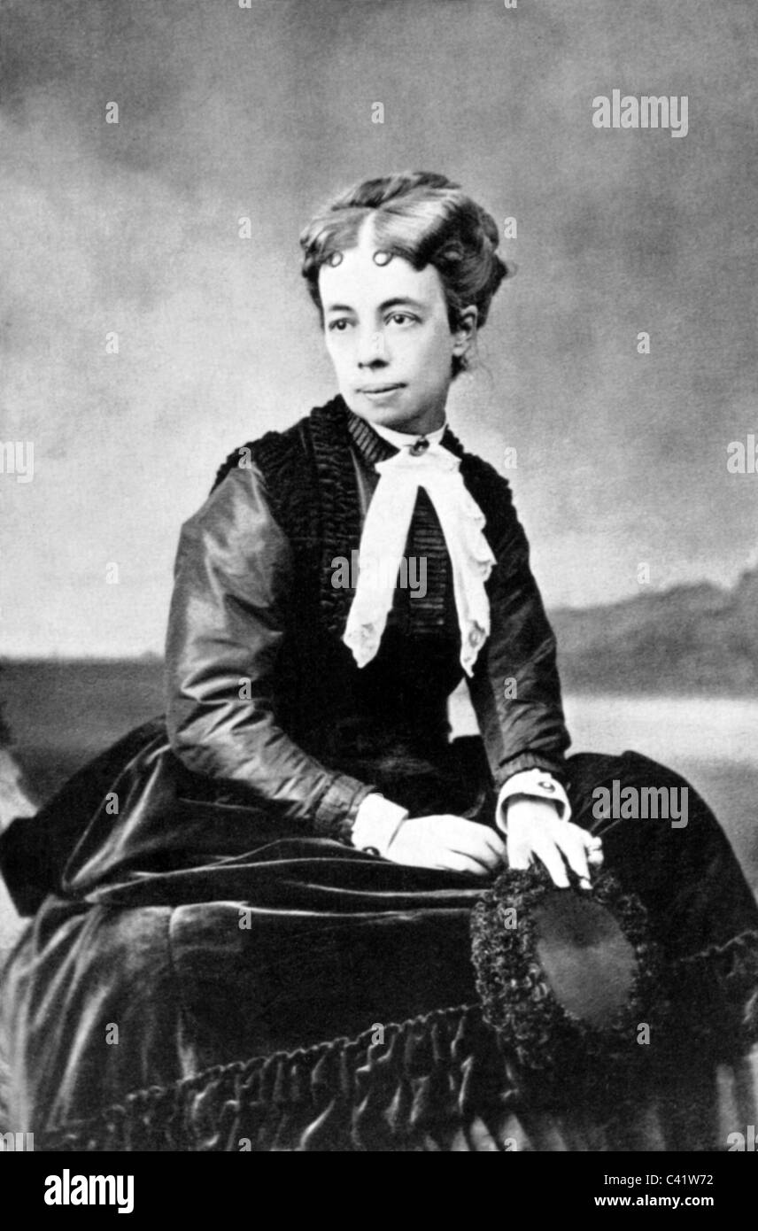 Metternich, Pauline von, 25.2.1836 - 18.9.1921, Austria nobildonna, mezza lunghezza, fotografia di Nadar, Parigi, circa 1870, , Foto Stock