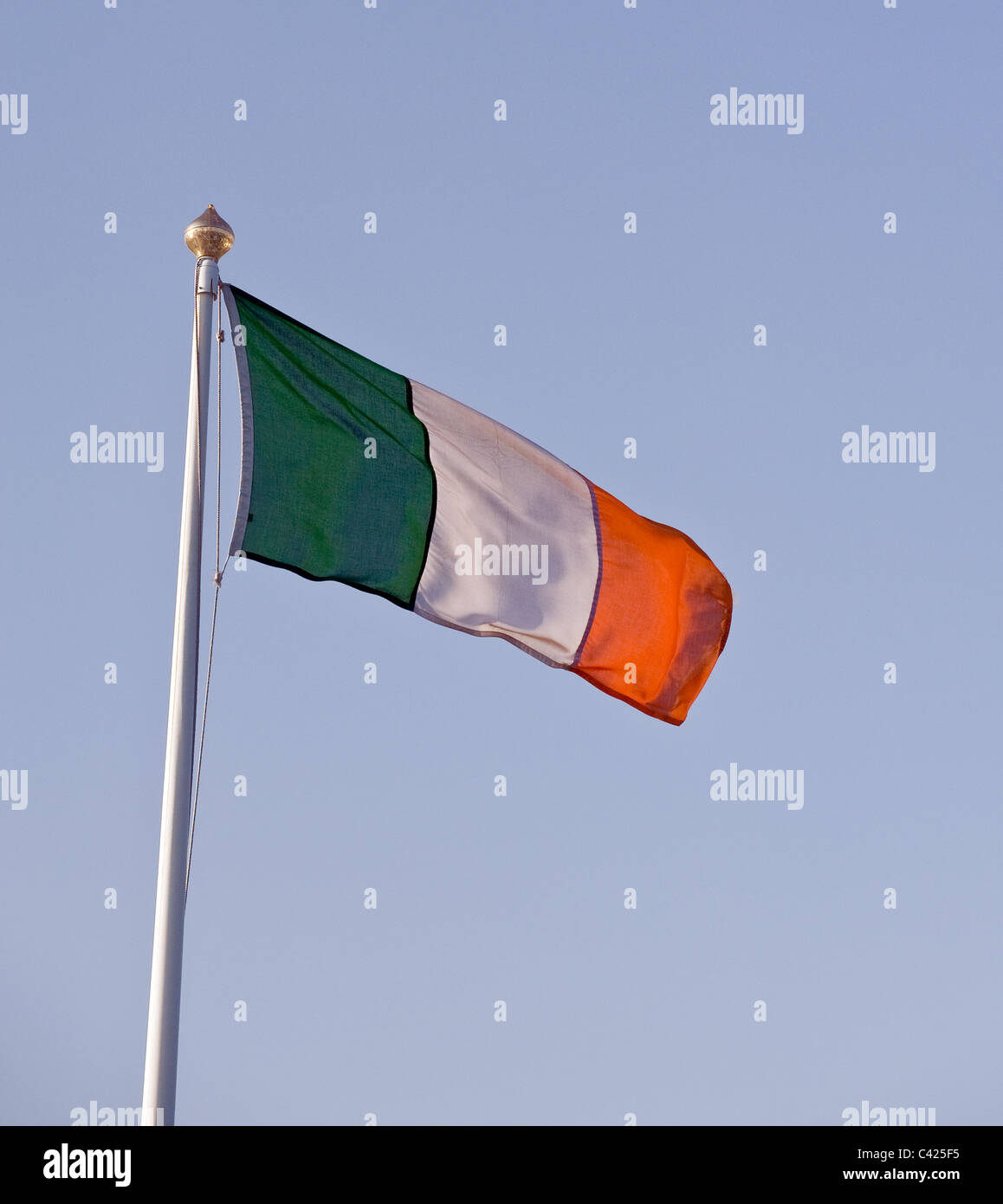 Il Tricolore irlandese. Foto Stock