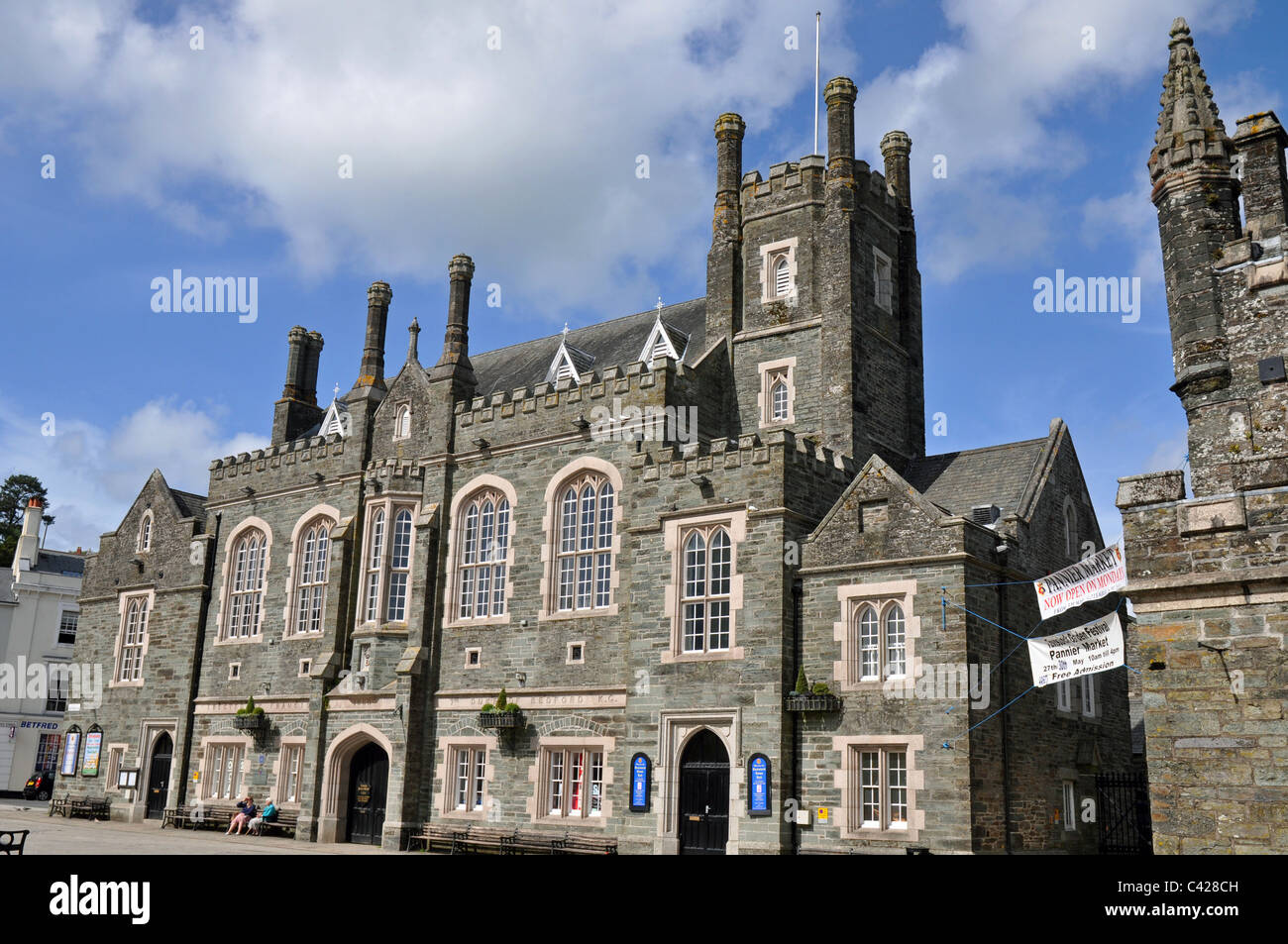 Tavistock nel Devon, in Inghilterra nella valle Tamar Foto Stock