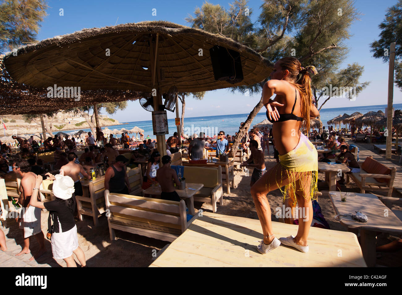 Paradise beach, mykonos, greece immagini e fotografie stock ad alta  risoluzione - Pagina 2 - Alamy