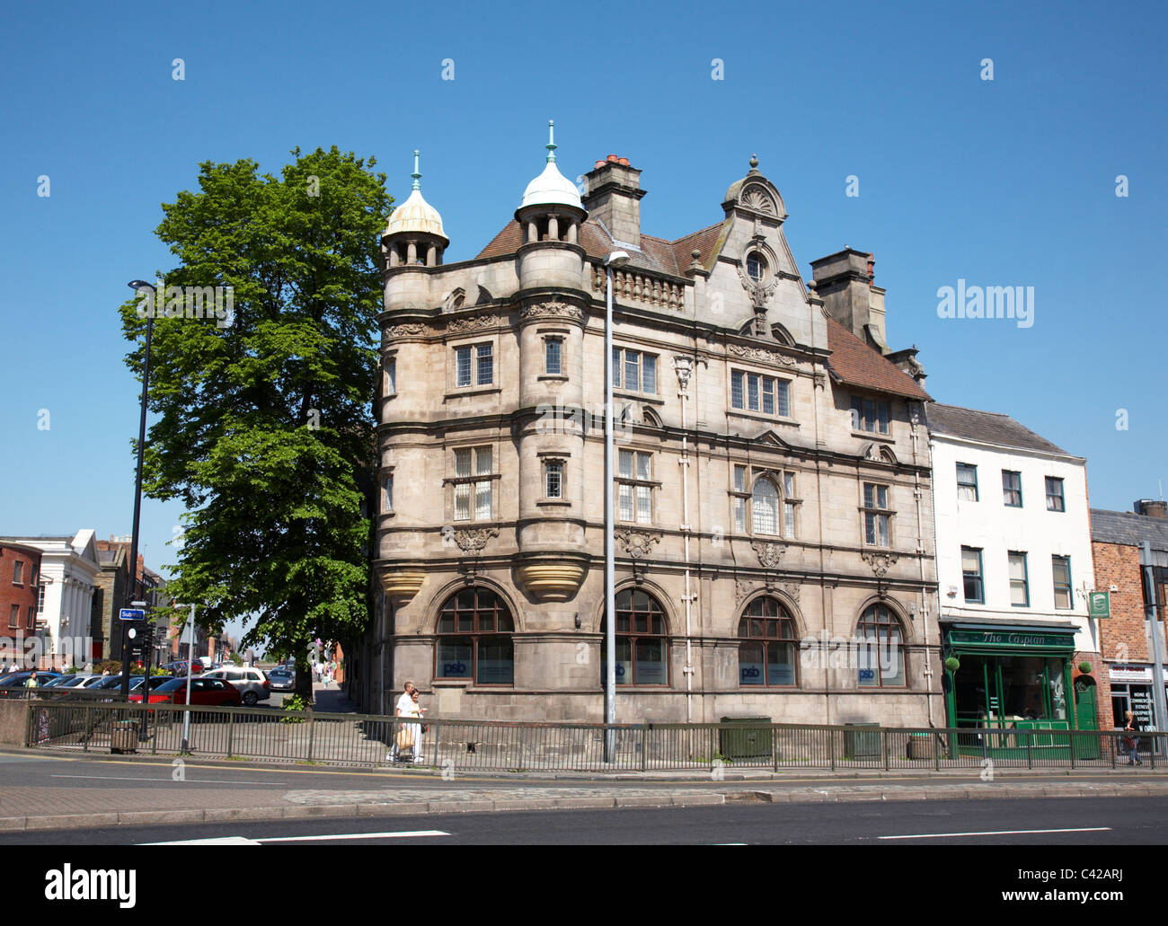 Edificio elencato su Foregate Street a Chester Regno Unito Foto Stock