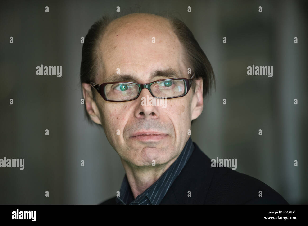 Jeffrey Deaver crimine americano thriller scrittore romanziere illustrato a Hay Festival 2011 Foto Stock