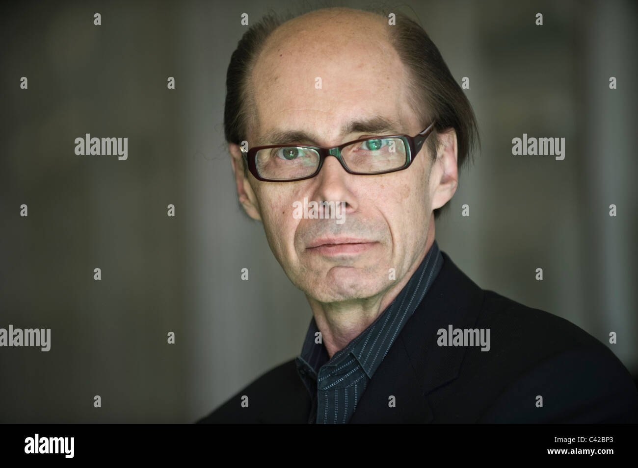 Jeffrey Deaver crimine americano thriller scrittore romanziere illustrato a Hay Festival 2011 Foto Stock