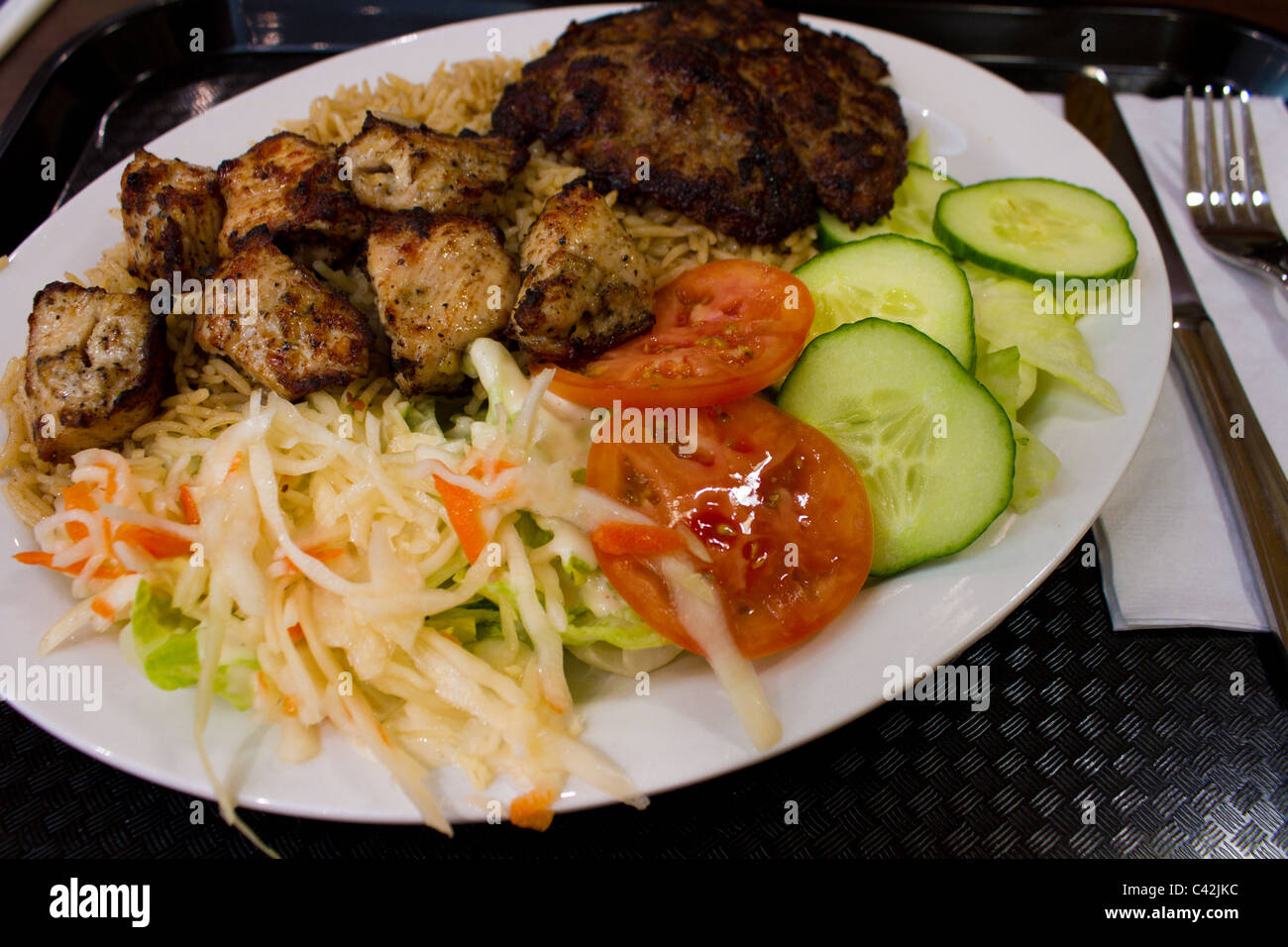 Afghanistan fast food Foto Stock