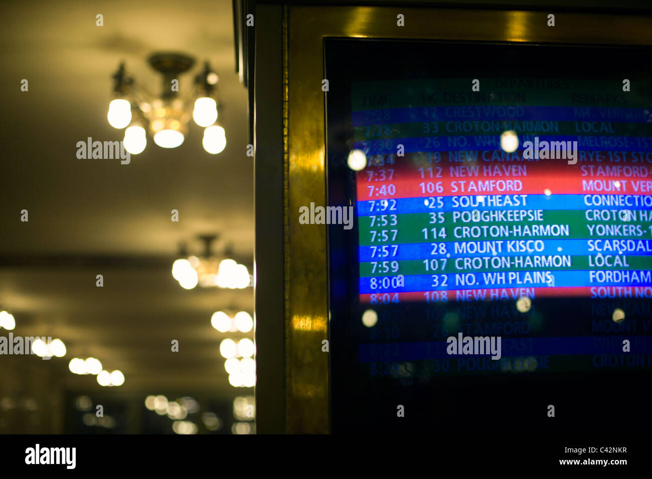 La Grand Central Station Foto Stock