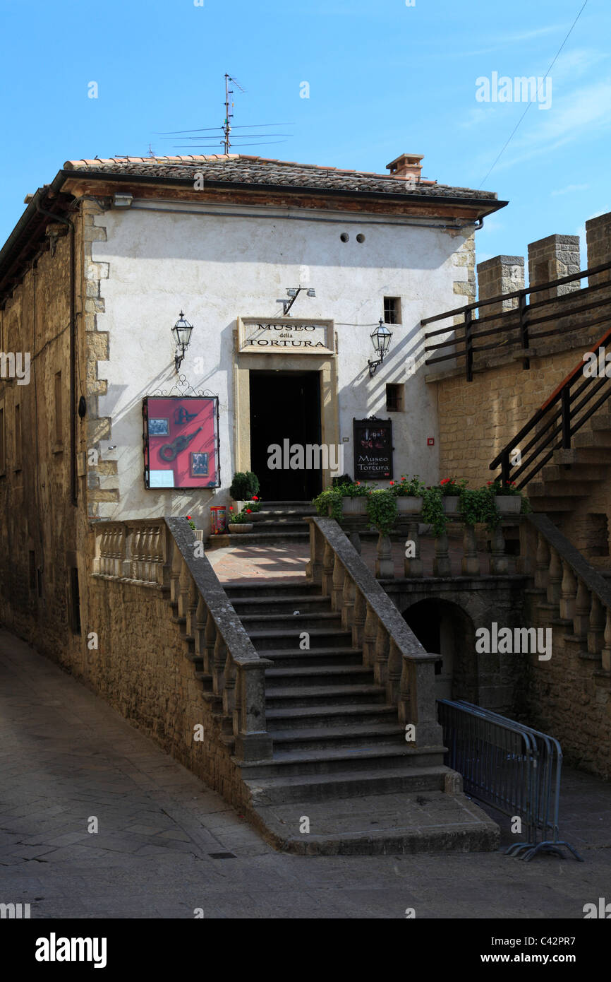 Repubblica di San Marino, Città di San Marino, il museo della tortura Foto Stock