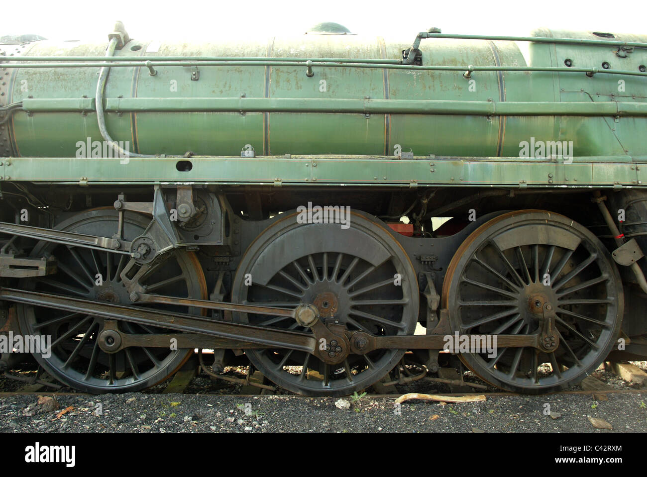 APT, anticipo treno passeggeri, motori a vapore, classe 31. Il Crewe Heritage Centre, ex stazione ferroviaria di Crewe Età è una ferrovia mu Foto Stock