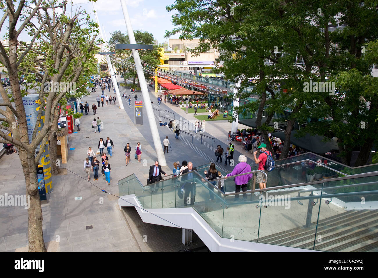 Il Royal Festival Hall di Londra di Southbank Foto Stock