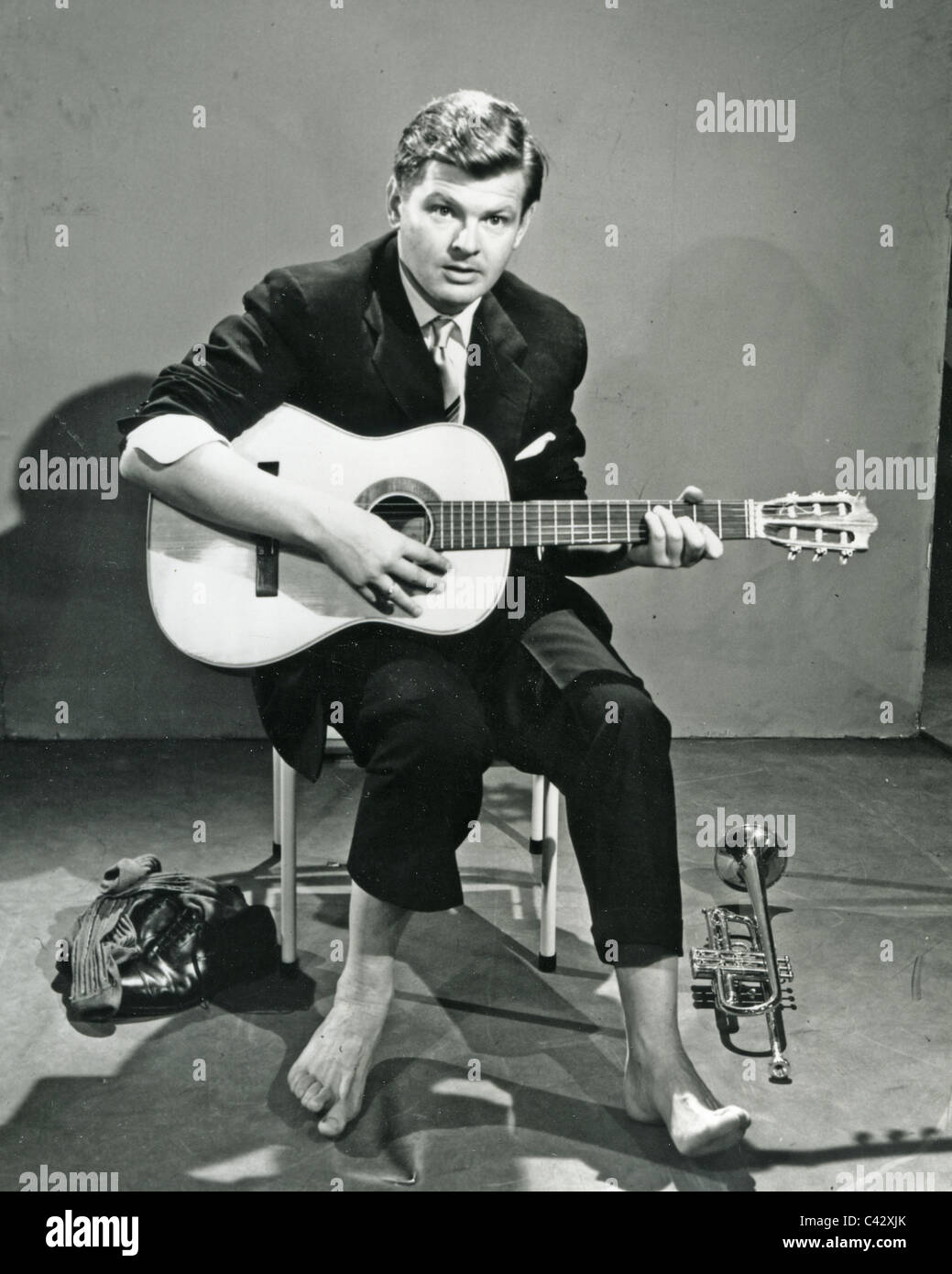BENNY HILL (1924-1992) UK comico nel 1957 Foto Stock