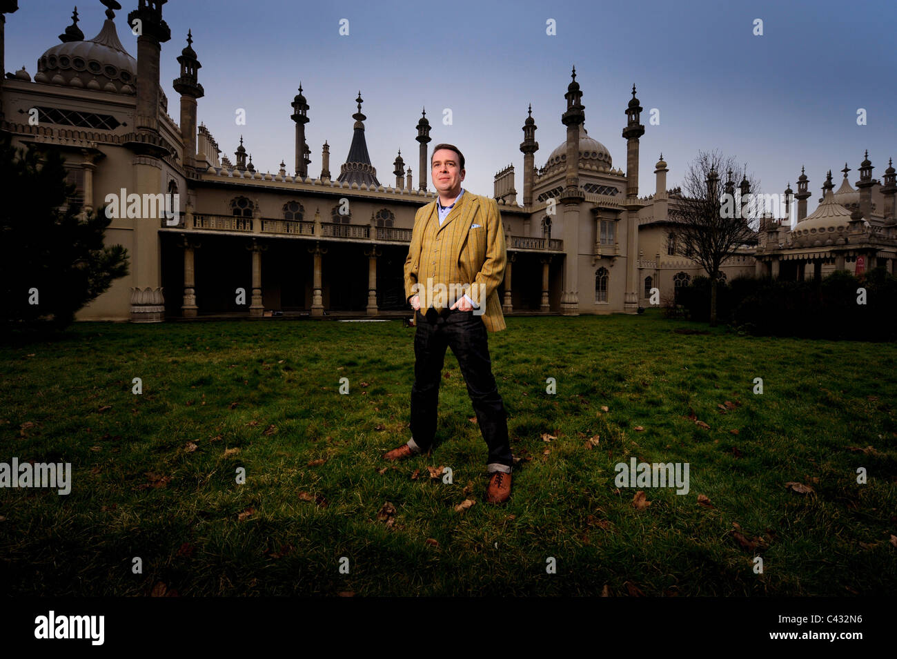 Brighton basato celebrità uomini sarto Gresham Blake. Foto Stock