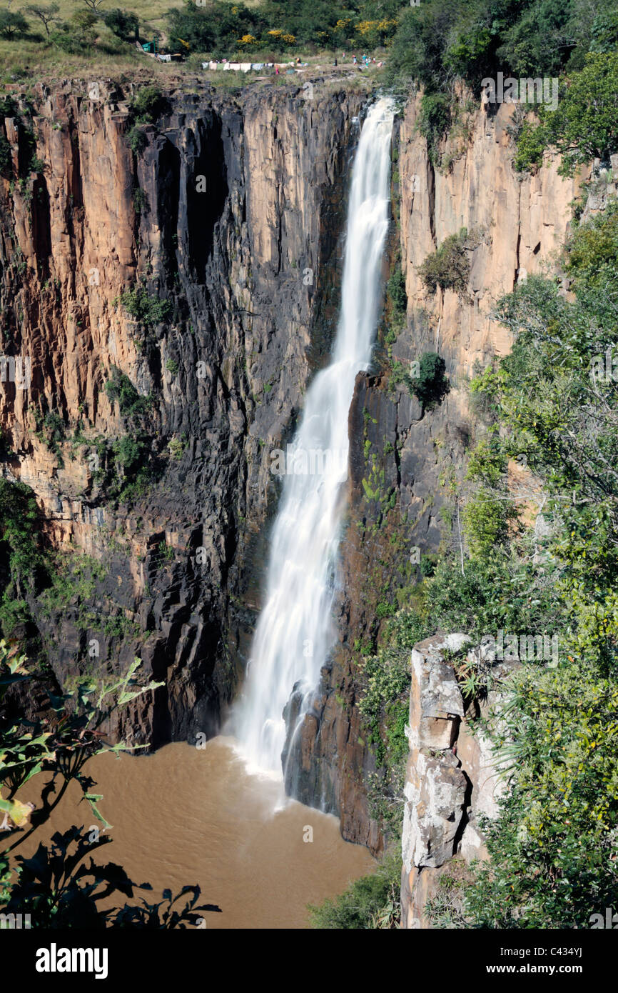 Howick Falls, Howick, Kwa-Zulu Natal, Sud Africa Foto Stock