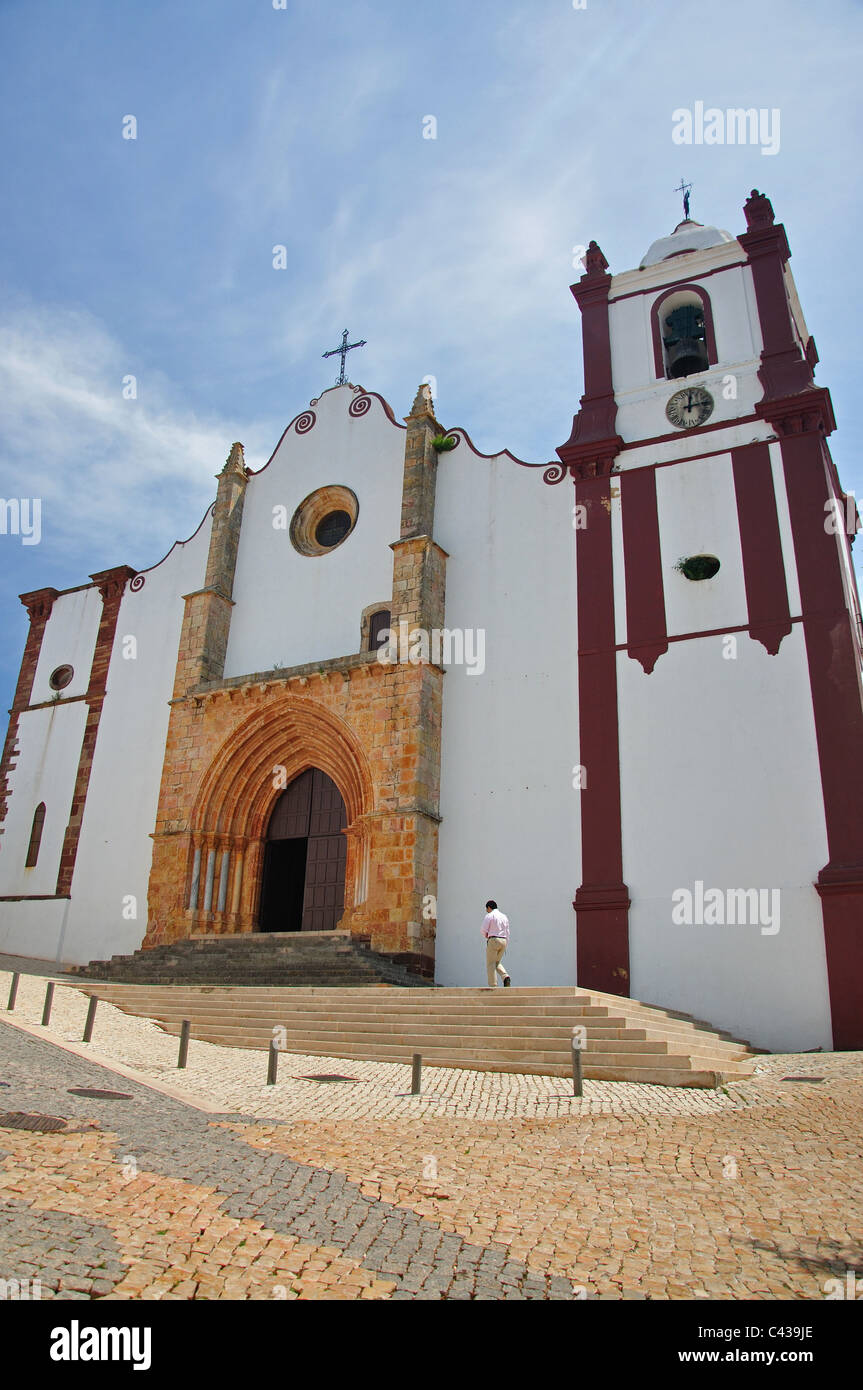Cattedrale di Silves, Silves, Regione dell'Algarve, Portogallo Foto Stock