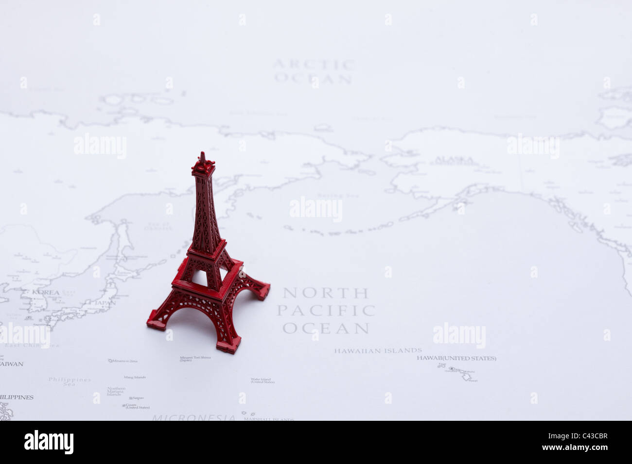 Viaggi e Tour Eiffel Foto Stock