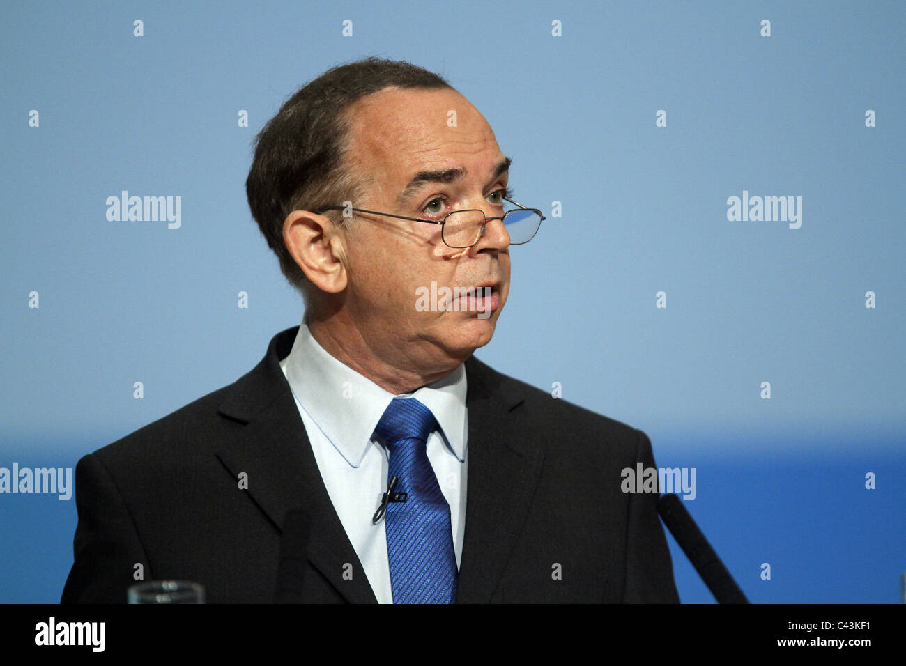 NICK BOURNE AM WELSH leader conservatore 06 ottobre 2010 CPI BIRMINGHAM INGHILTERRA Foto Stock