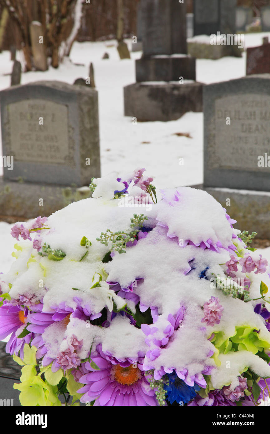 Dean cimitero, Parco Nazionale di Shenandoah, Virginia, Stati Uniti d'America Foto Stock