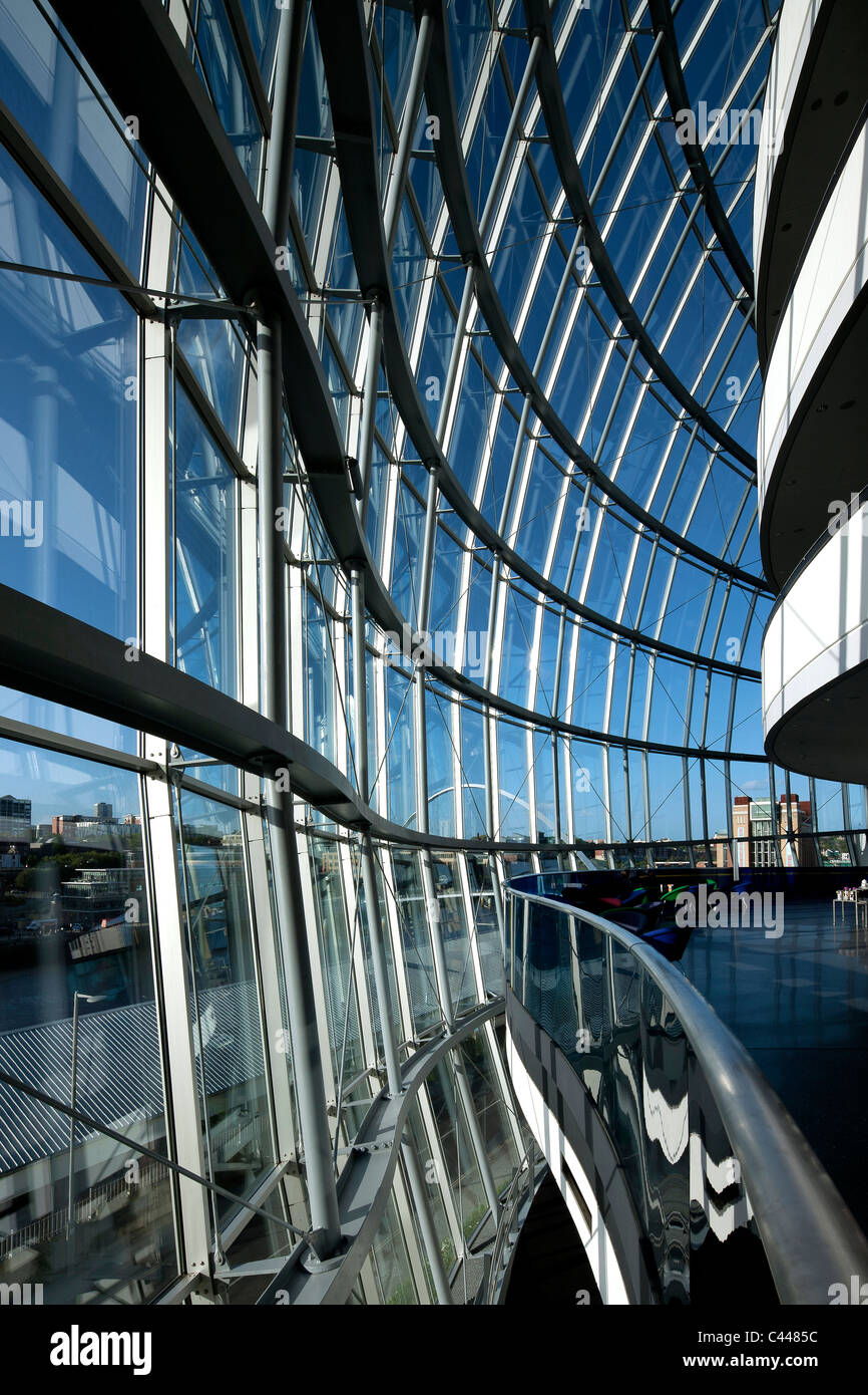 Prospettive interiore della salvia, Gateshead, Tyne and Wear Foto Stock